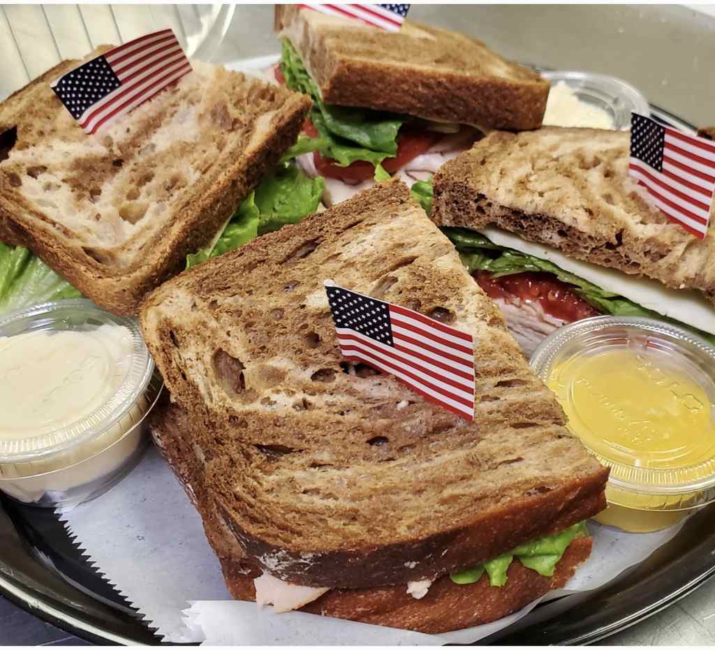 See the delicious sandwiches and salads we offer at LW Cheese Shoppe.